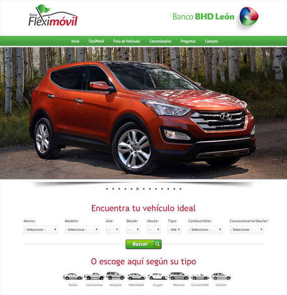 Fleximóvil BHD León website